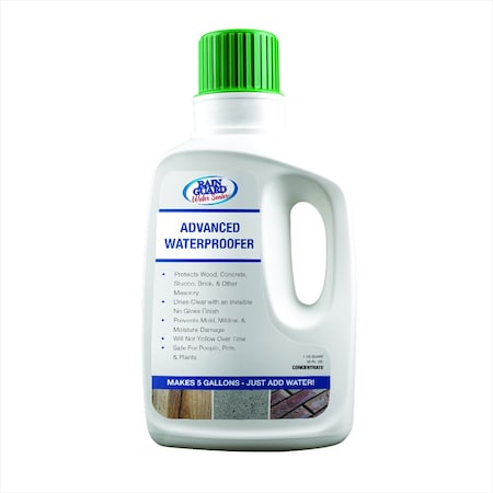 Rainguard Brands 32 Oz Makes 5 Gal. Advanced Waterproofer, Natural Finish, Clear TPC-0701